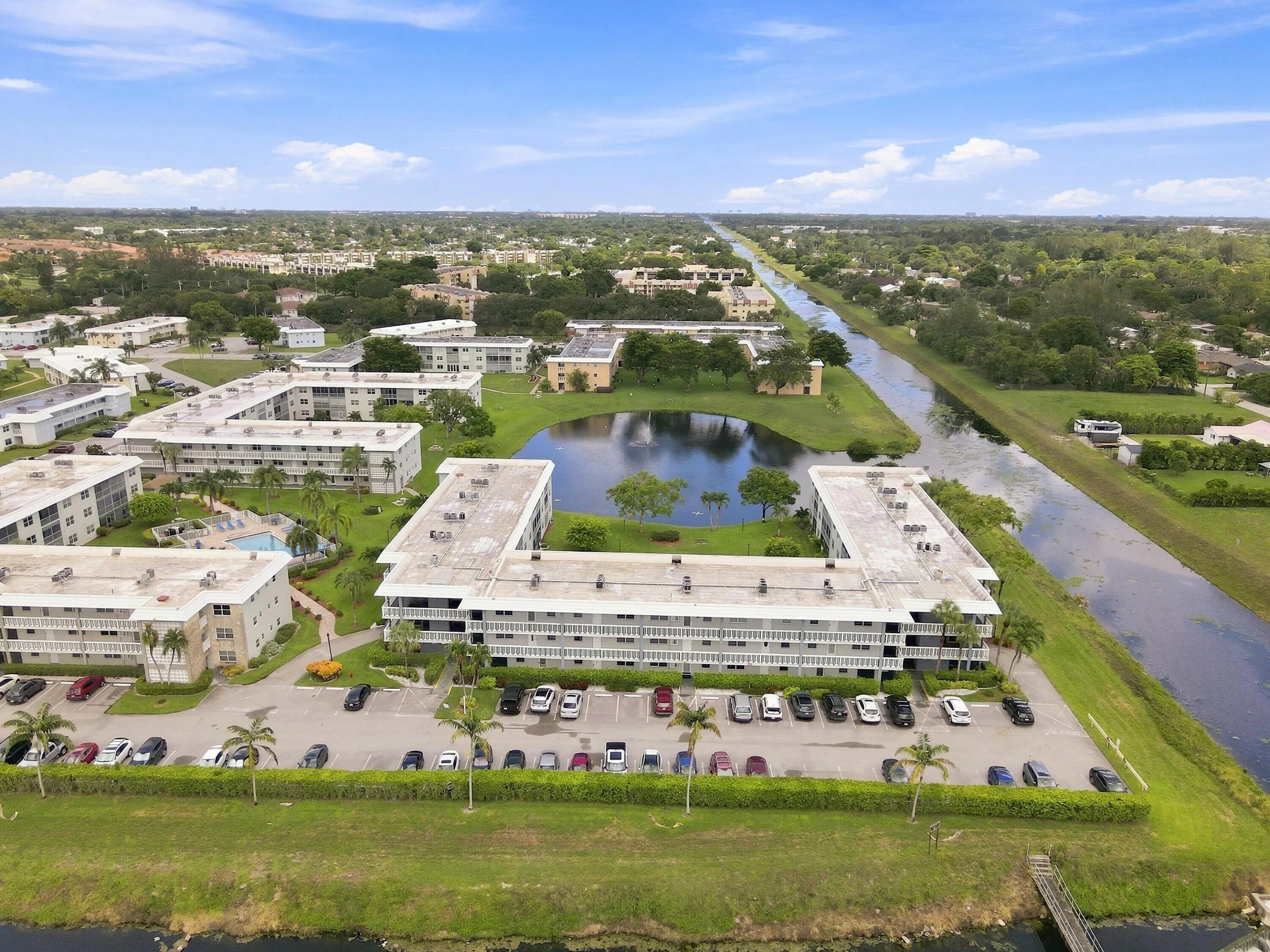 Aerial Neighborhood View