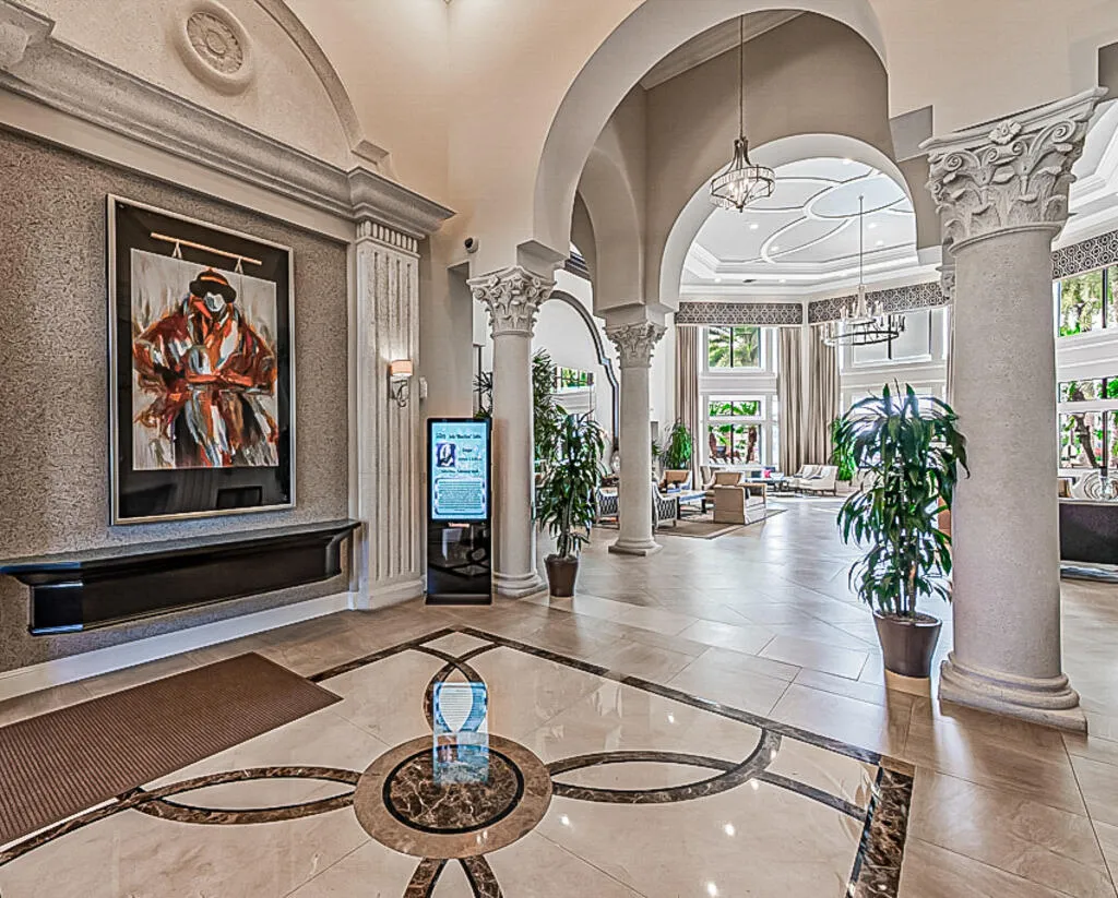 Clubhouse entry