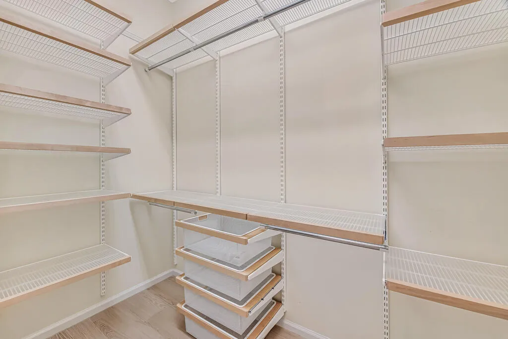 Custom walk-in closets