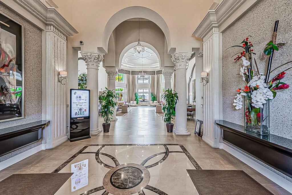 Clubhouse entry