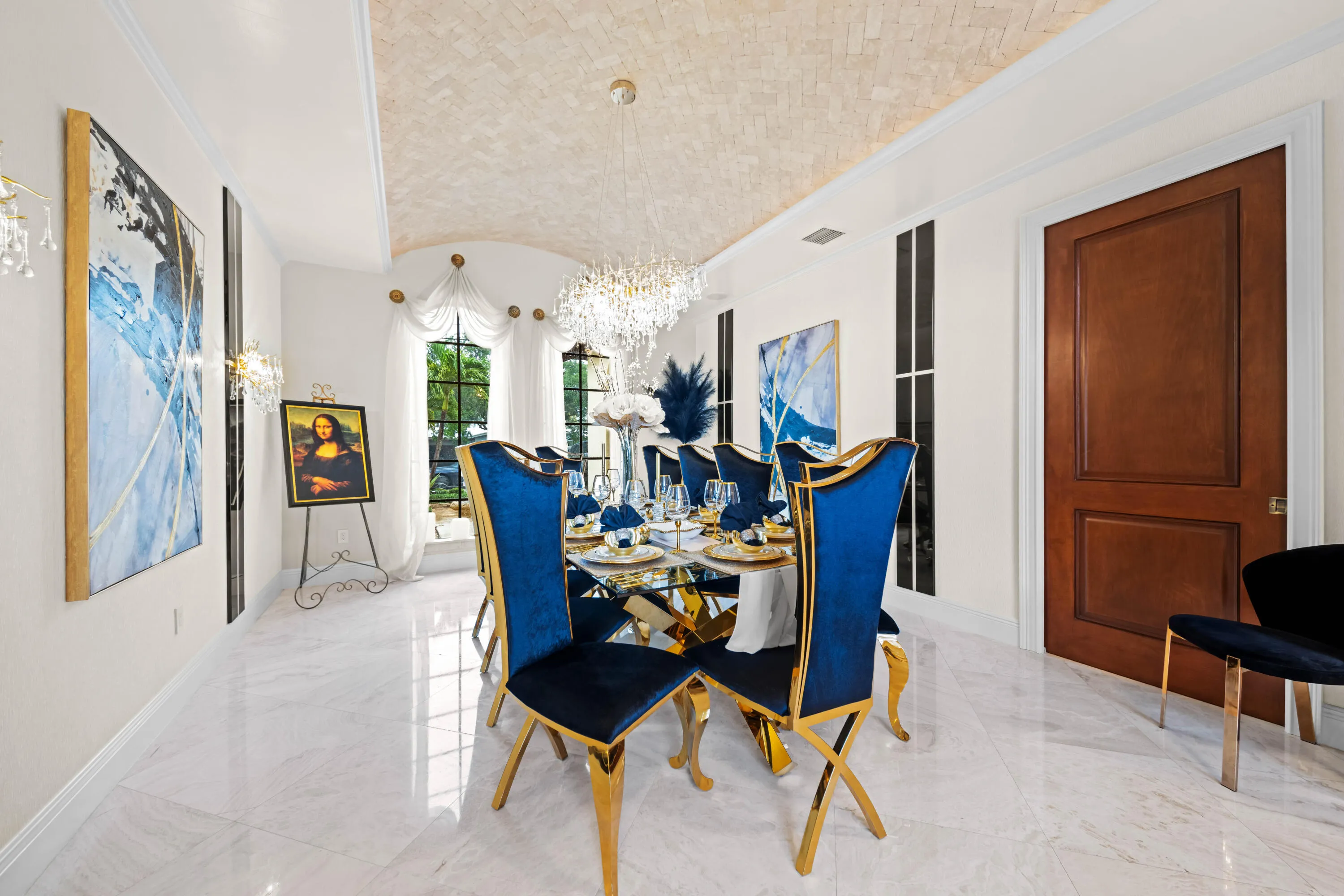 Marble Flooring Throughout