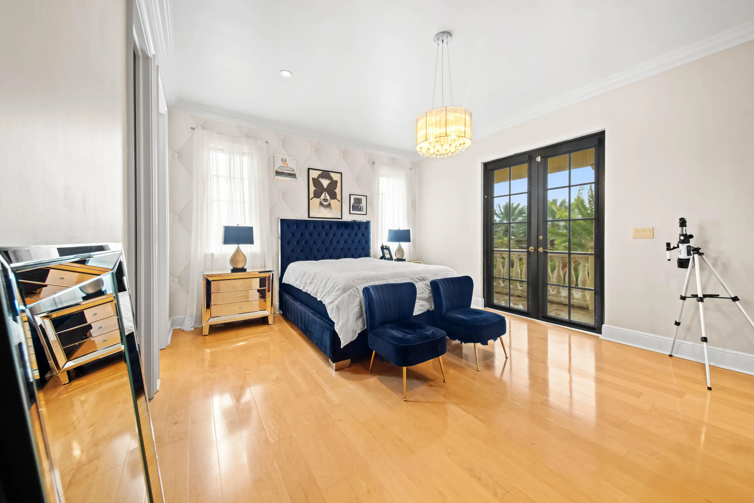 En Suite Bedroom 2 with private bath and balcony