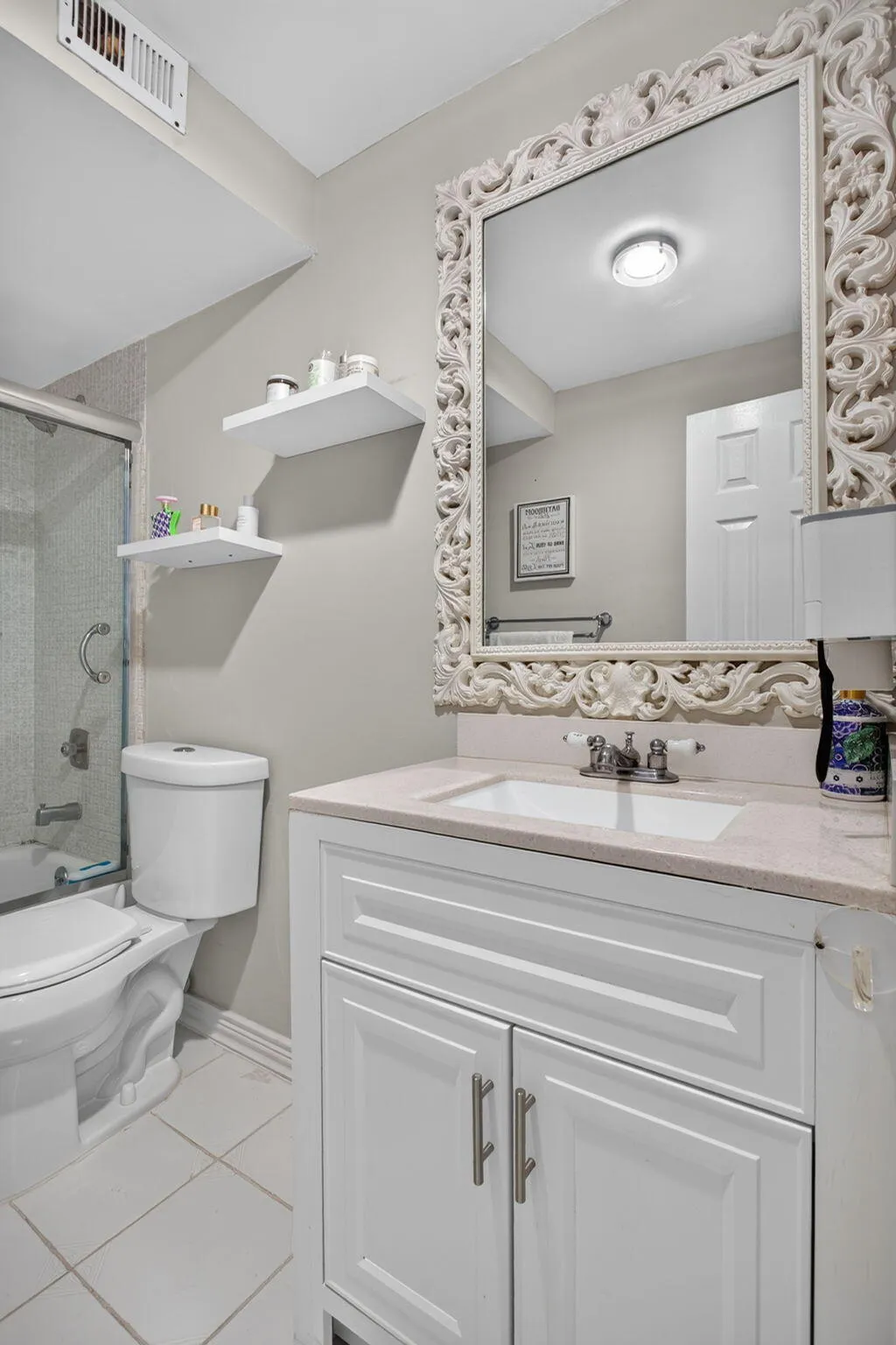 NEW VANITY AND MIRROR