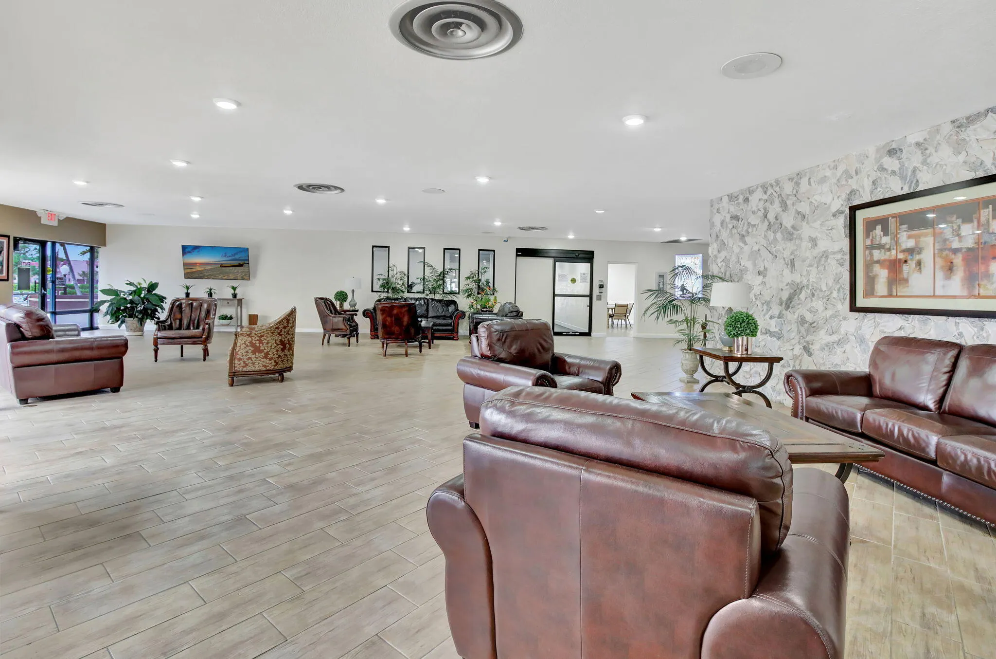 LOBBY OF CLUBHOUSE