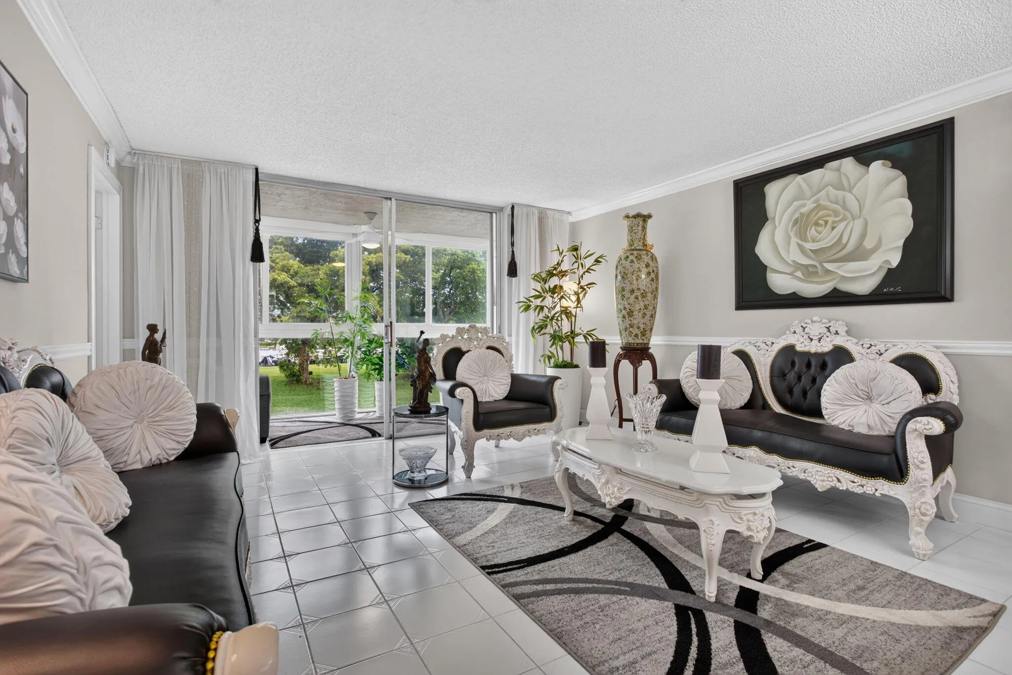 ANOTHER VIEW OF THE LIVING ROOM