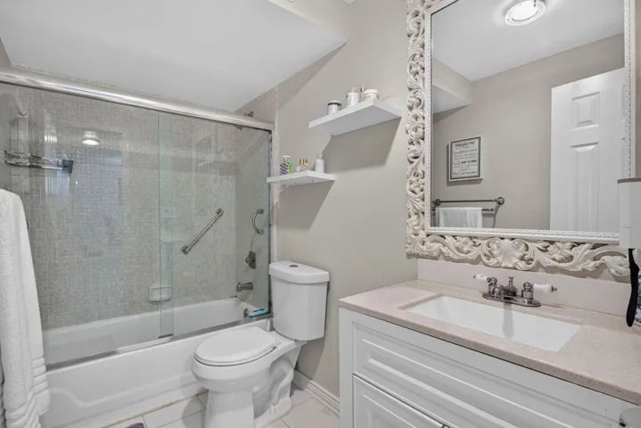 GUEST BATH SHOWER/TUB & NEW VANITY