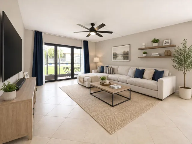 Updated 2/2 Condo on FIRST FLOOR with impact windows!!