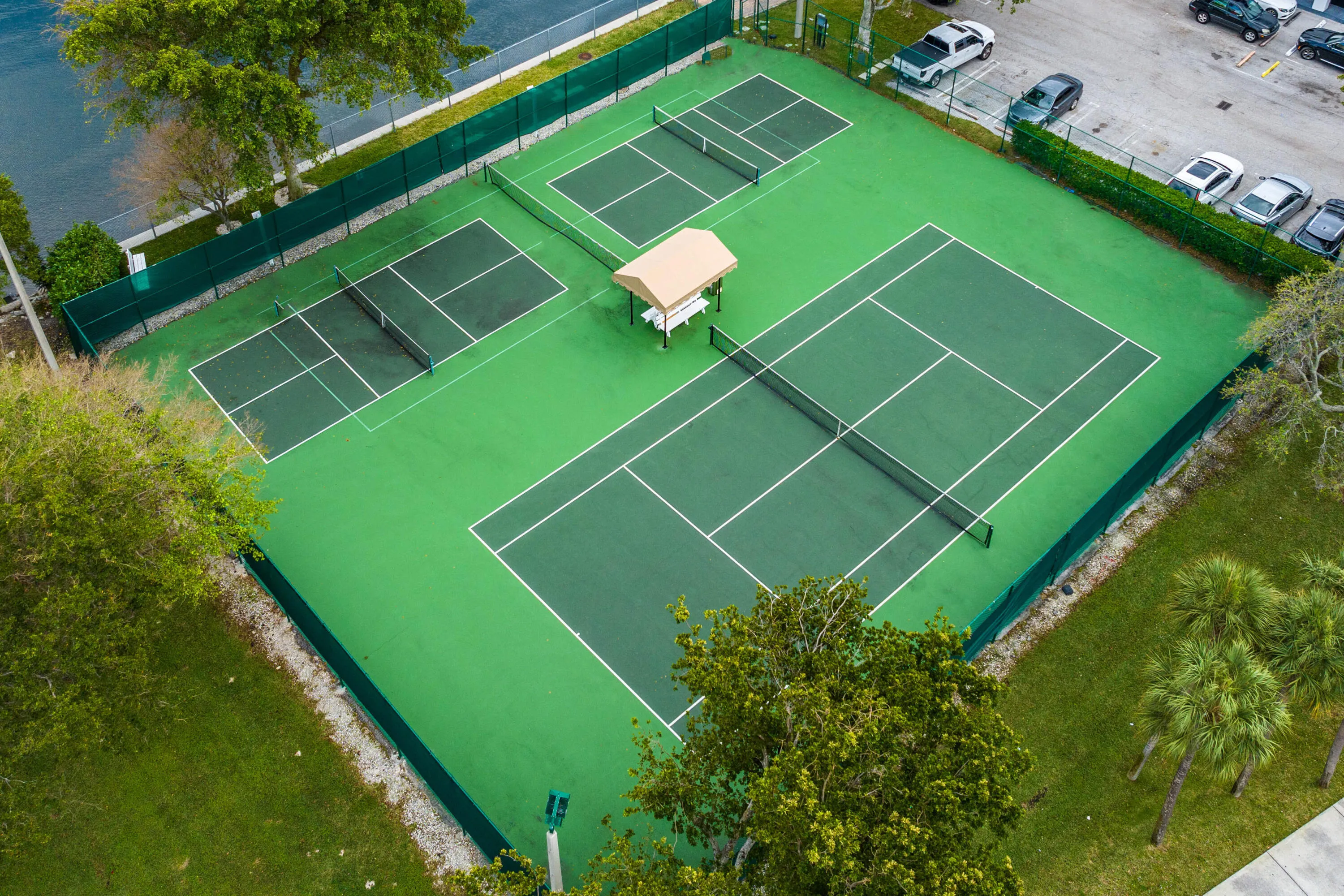 Tennis and Pickleball courts