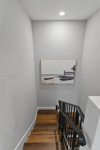 Stair way to second level.