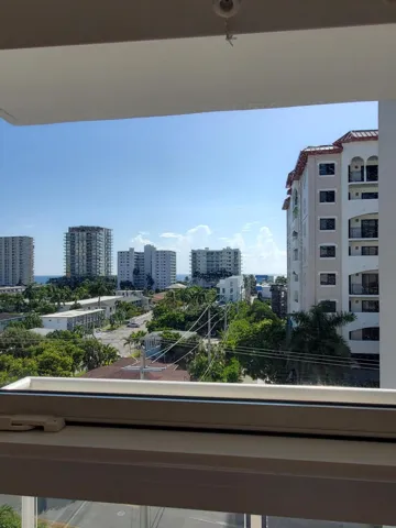 view from kitchen window