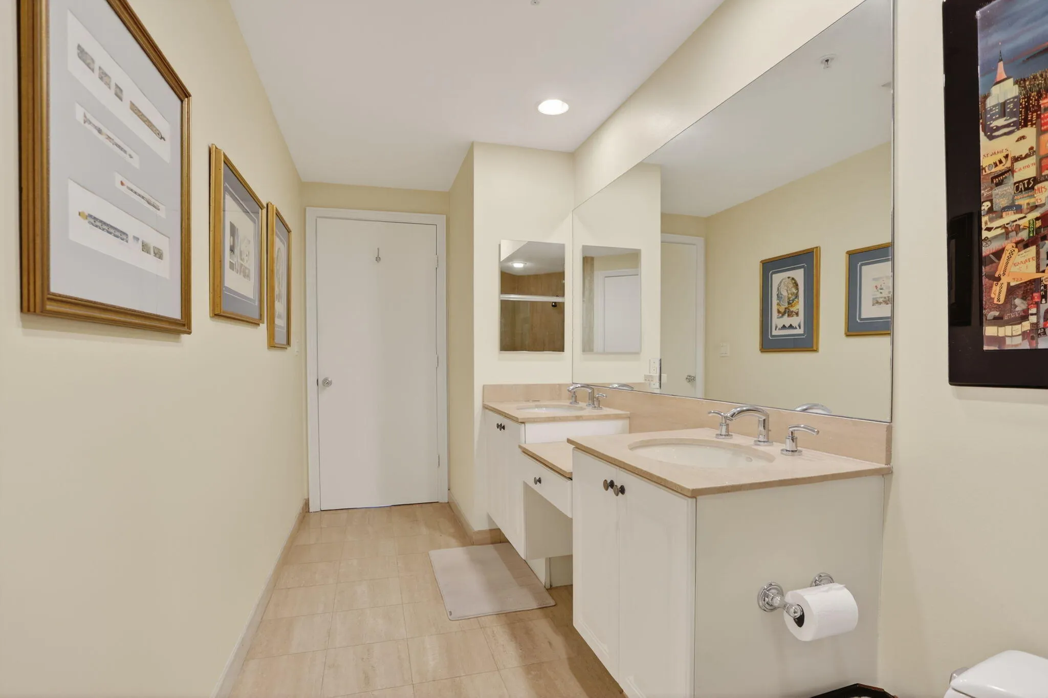 3rd Bathroom Dual Sinks
