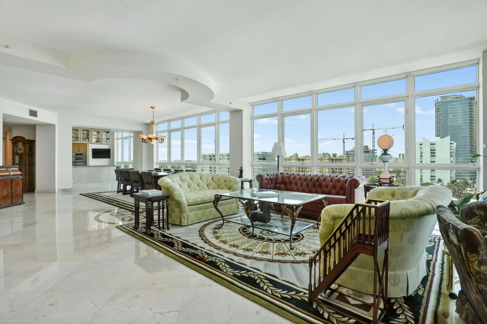 Marble Flooring Throughout