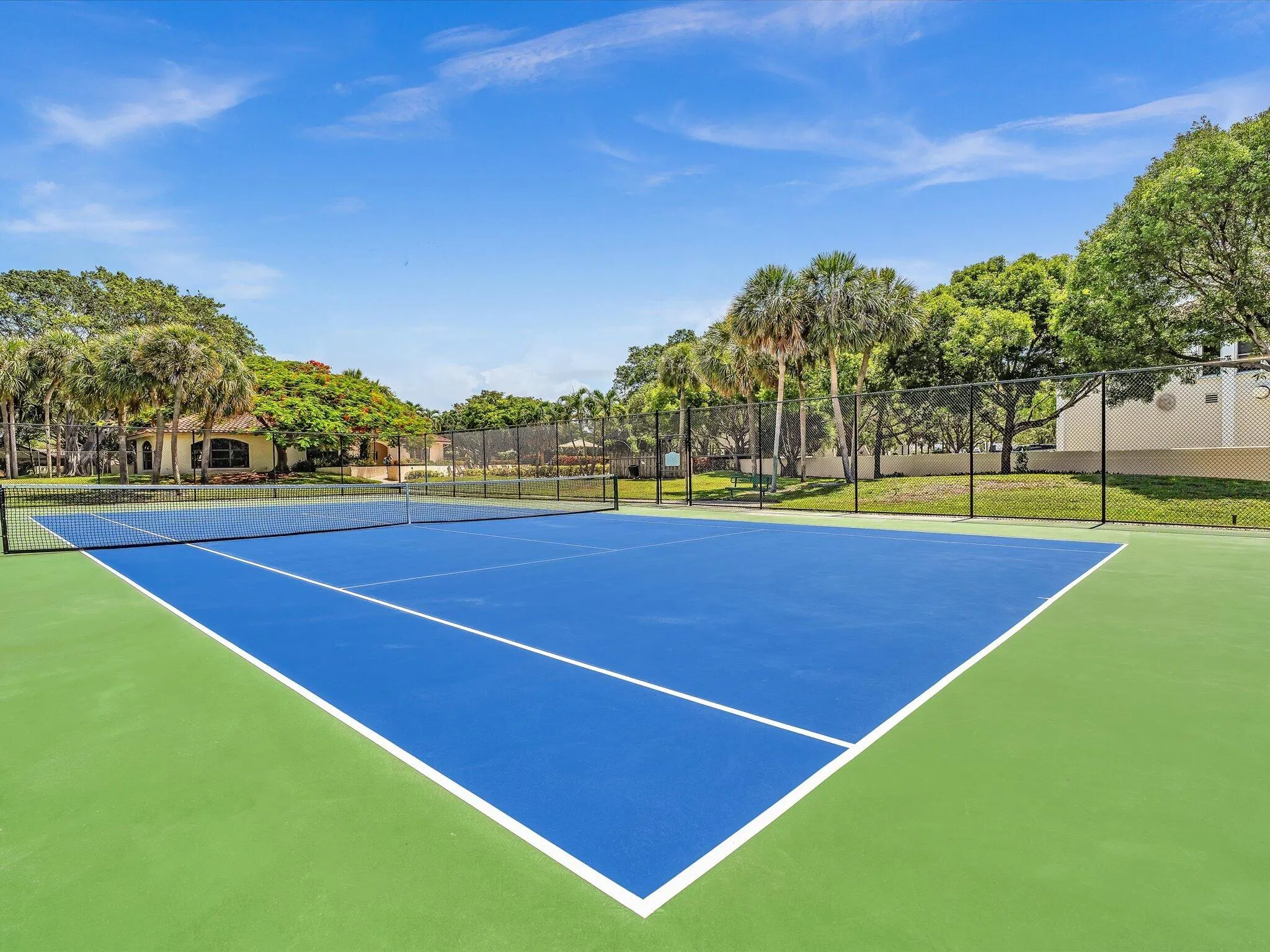 tennis courts
