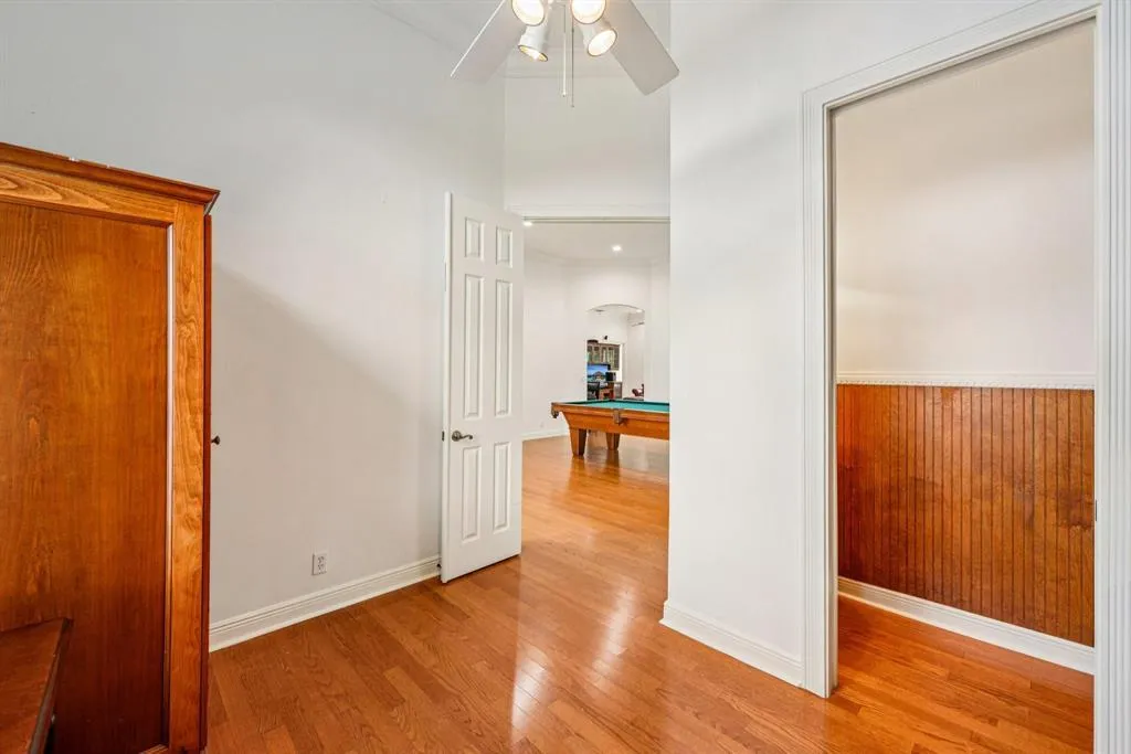 Office with half bath.