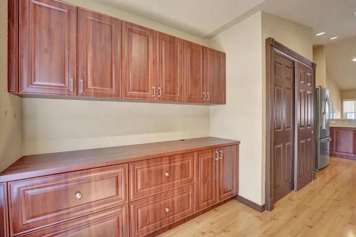 Extended kitchen/office space/breakfast area