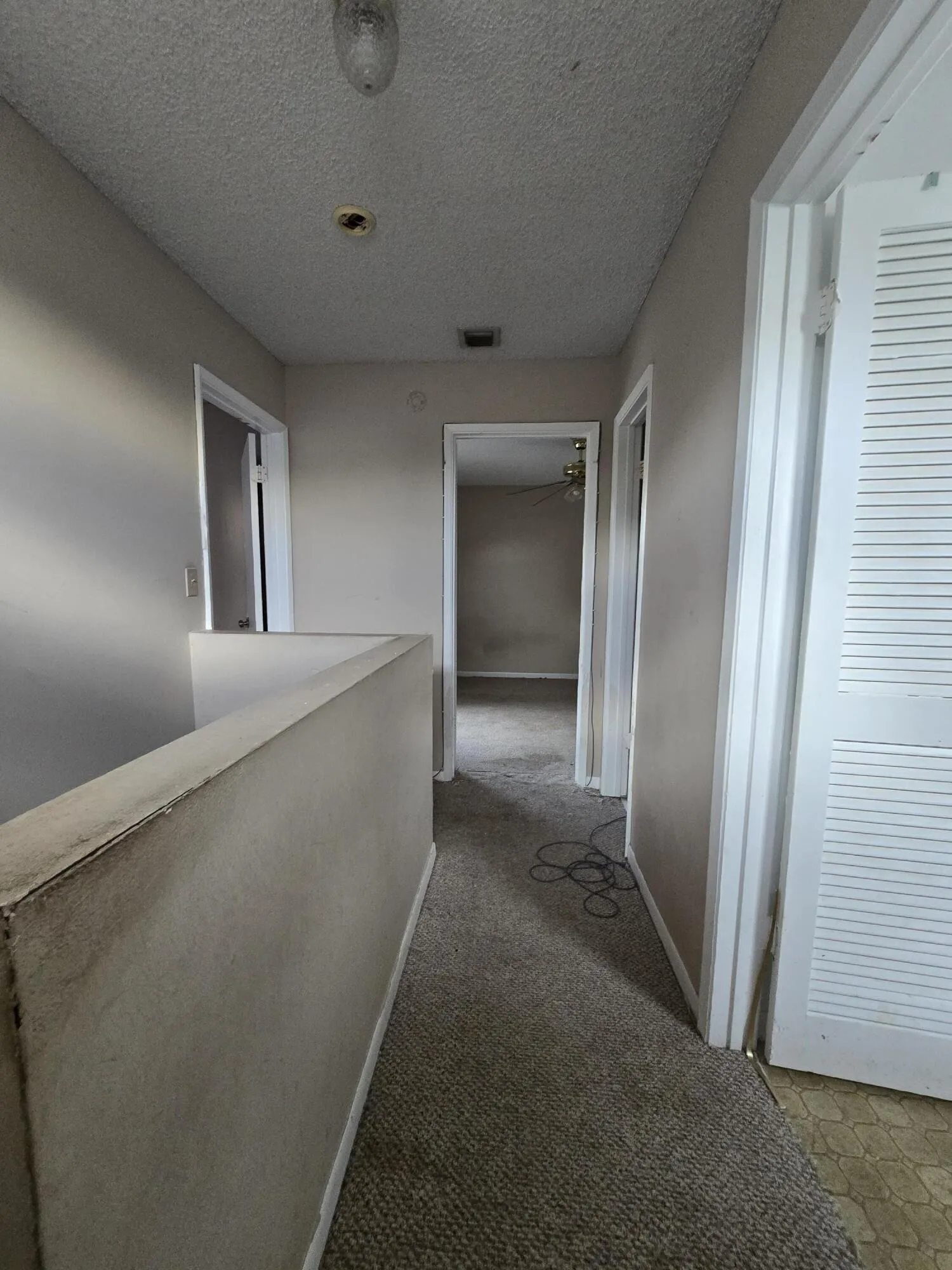 upstairs hallway