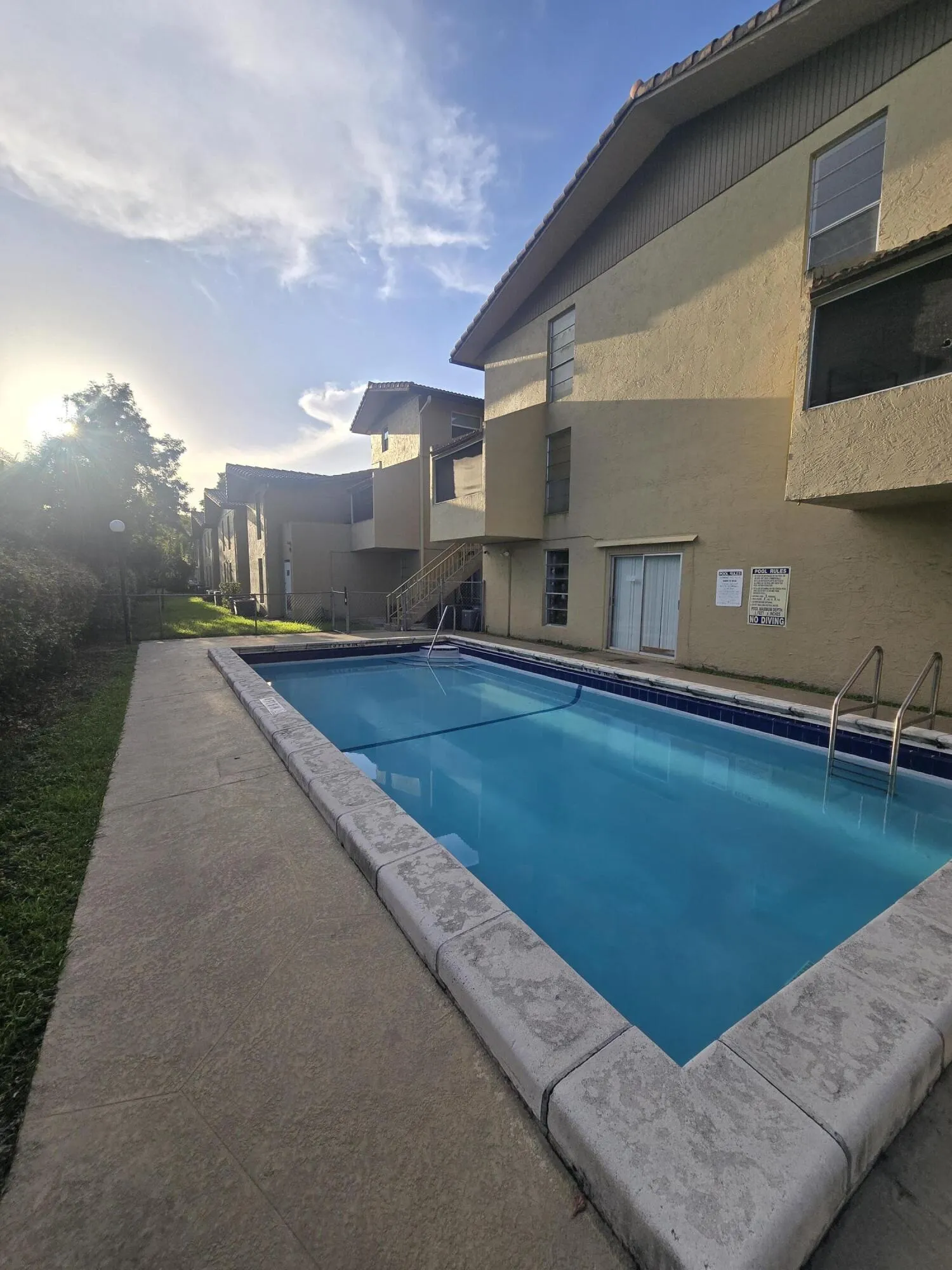 pool view