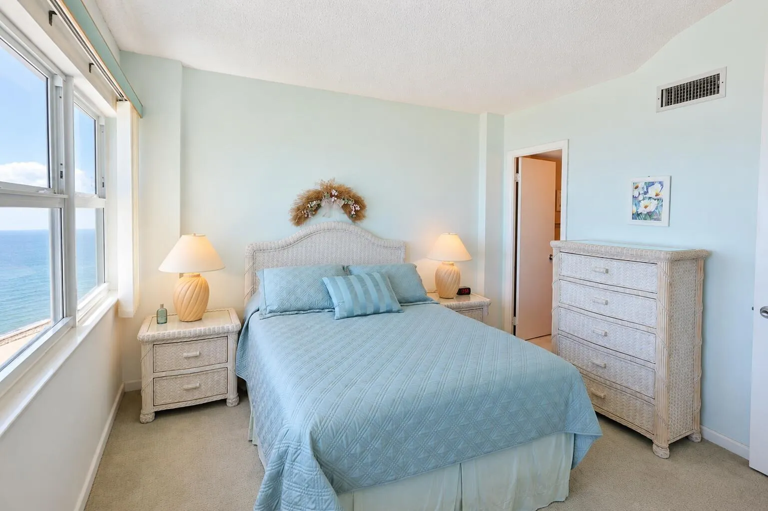 Primary bedroom direct ocean view!