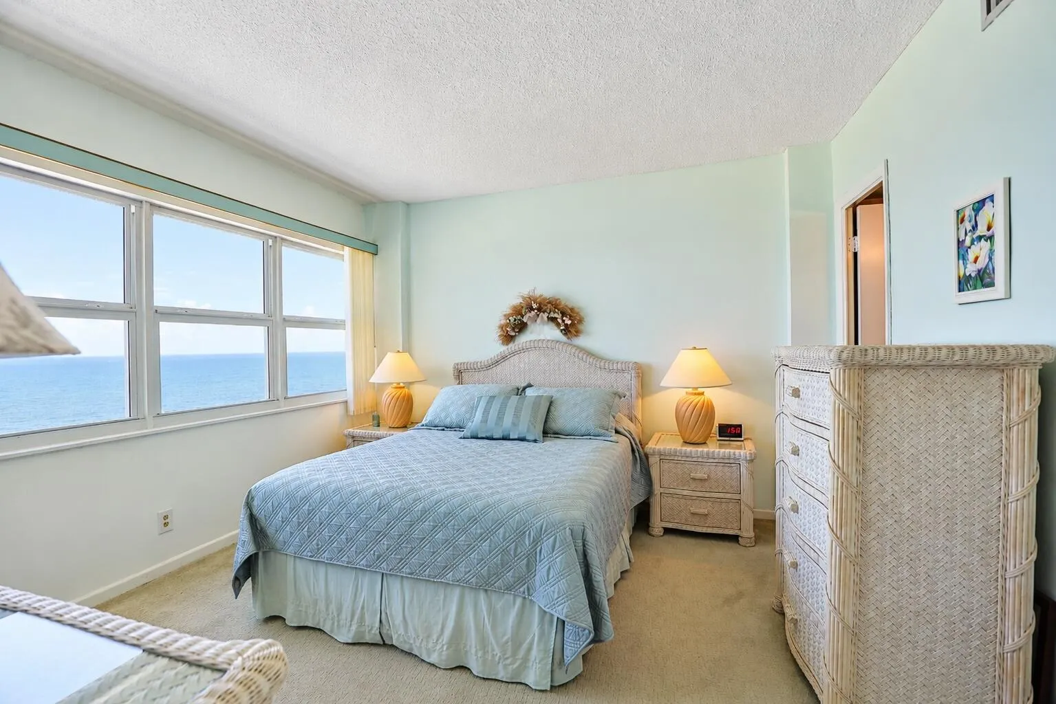 Primary bedroom direct ocean view!
