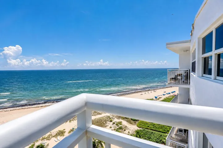 Balcony view Southeast.
