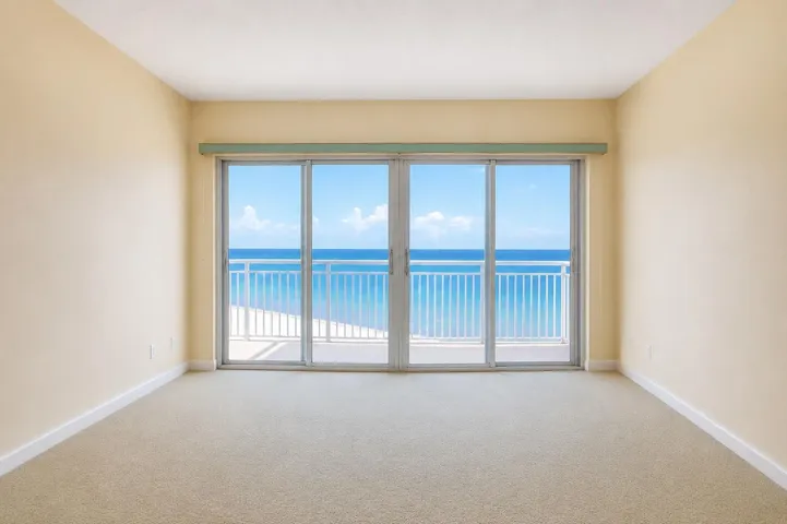 Dining room and living room, furniture removed. DIGITALLY ENHANCED