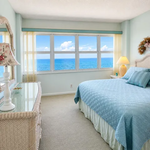 Primary bedroom direct ocean view!