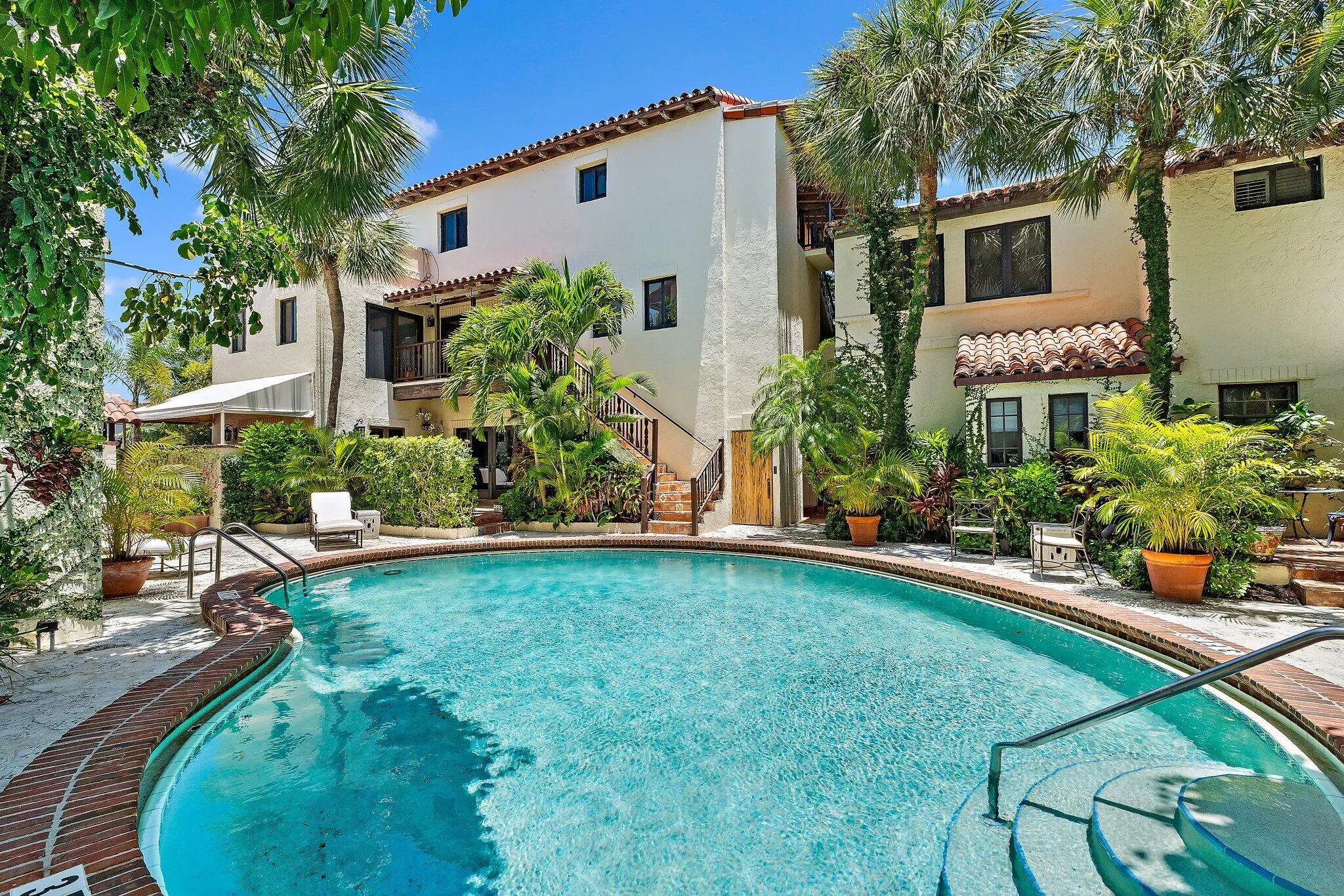 View of apartment from Pool
