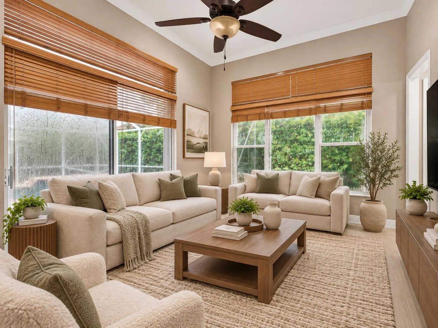 Family Room - Virtually Staged