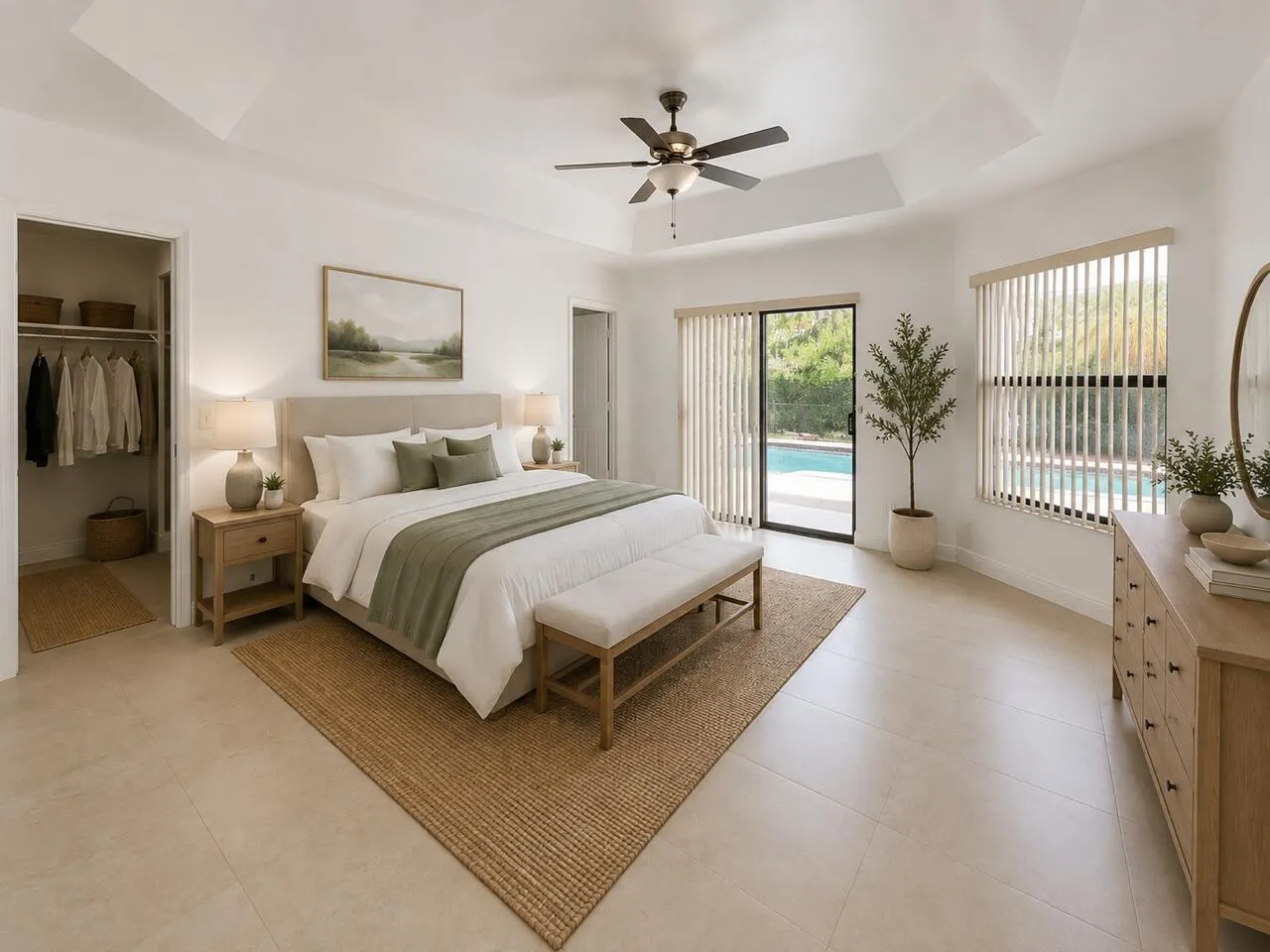 Masterbedroom Staged
