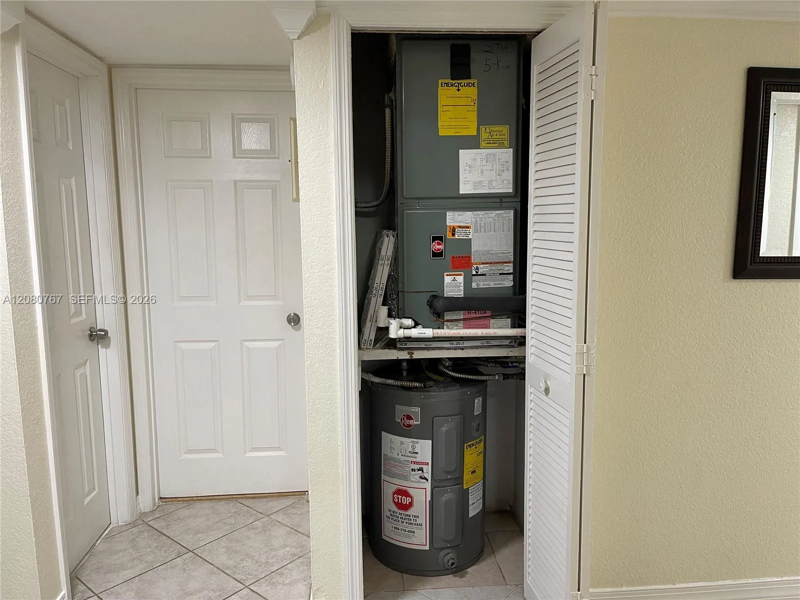 AC Unit & Water Heater Unit