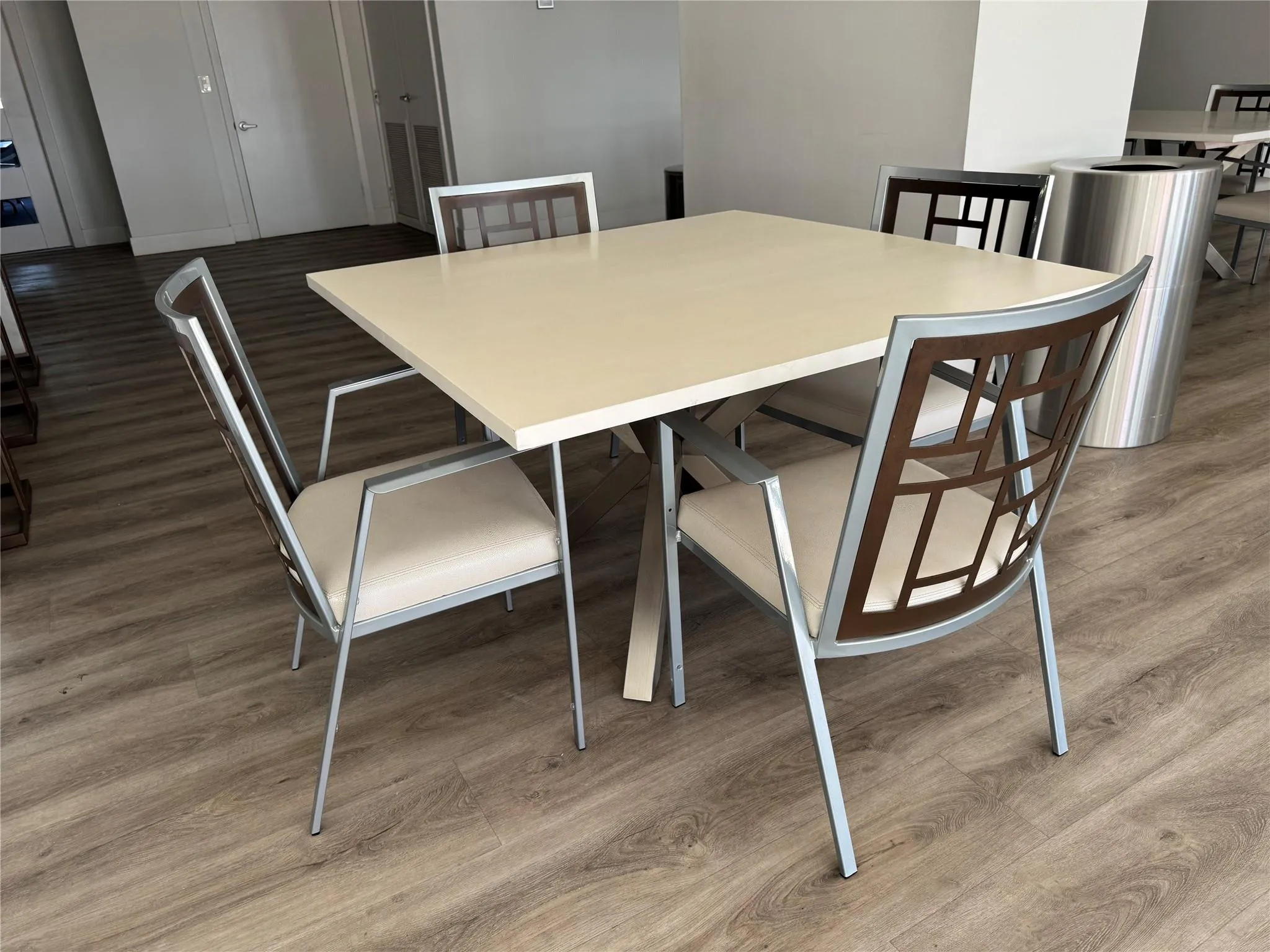 Wood-finish flooring