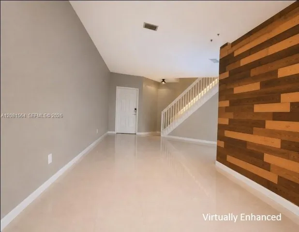 Without furniture