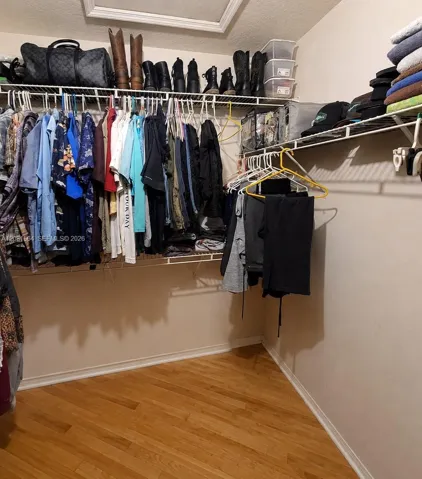 Primary bedroom closet