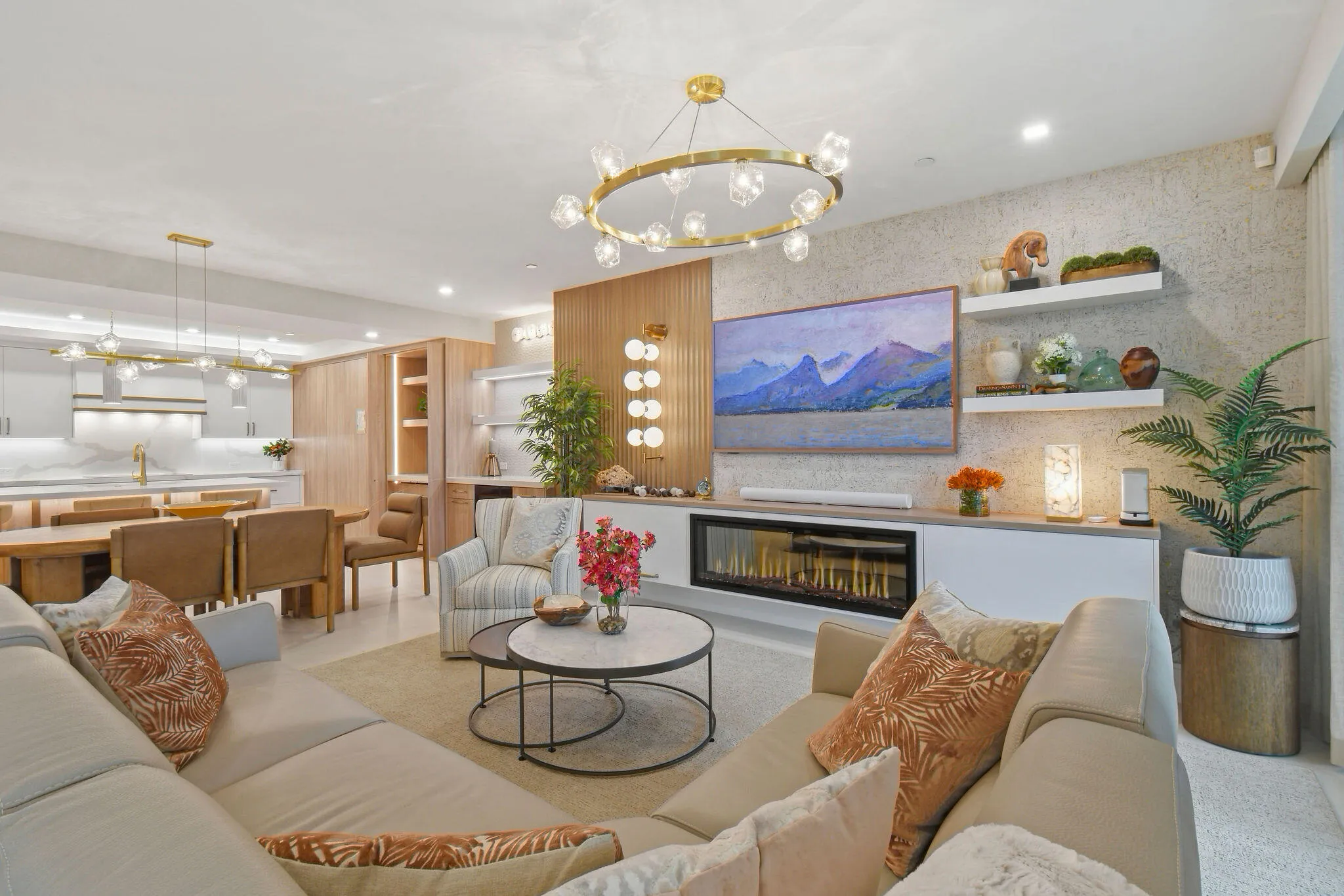 Living Room - view of balcony