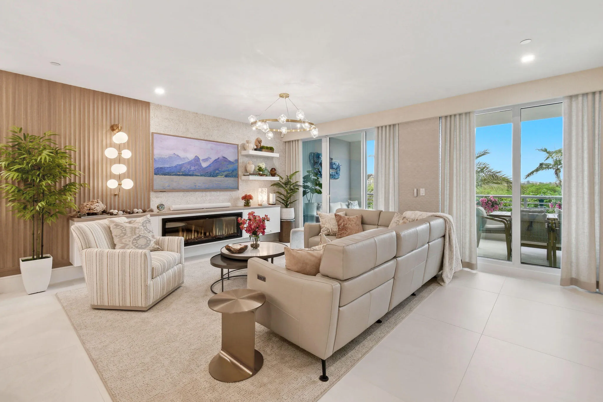 Living Room - view of balcony