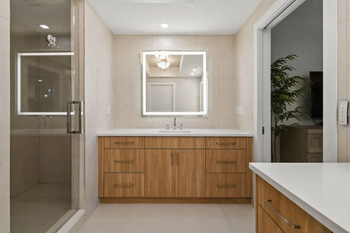 Master bathroom