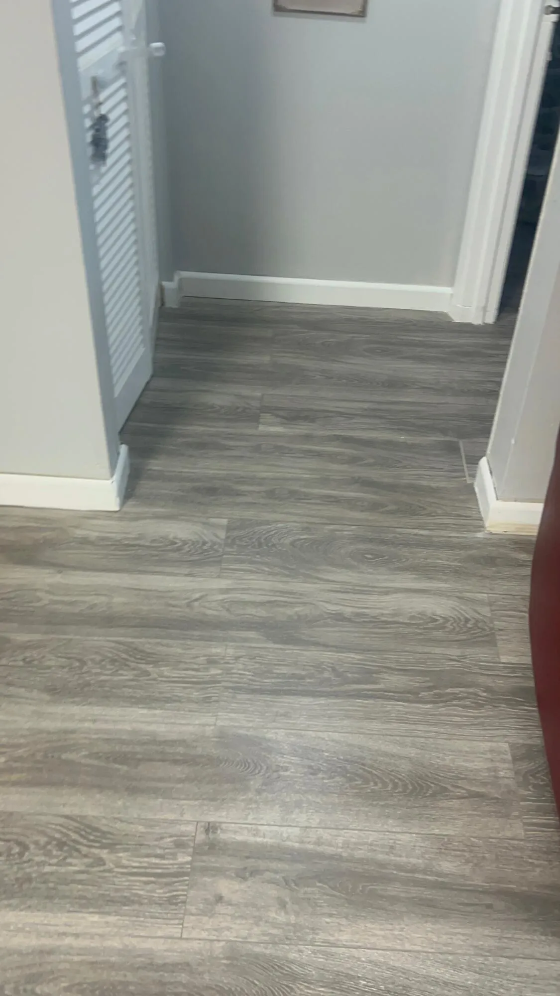 New laminate floors