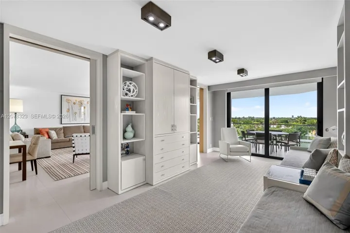 looking into living room