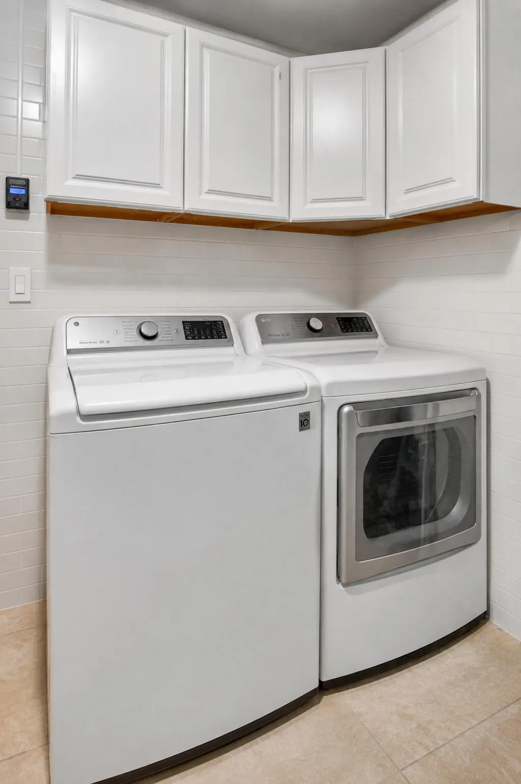 Laundry in Garage