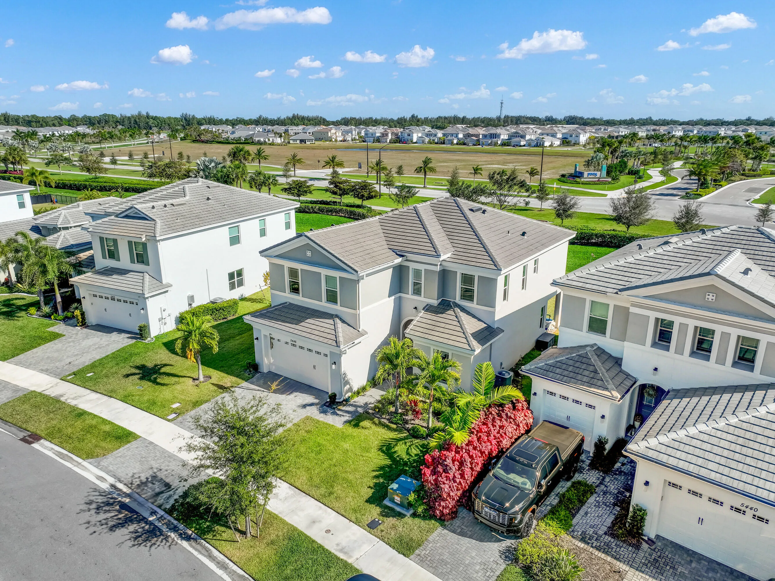 Ariel View Front