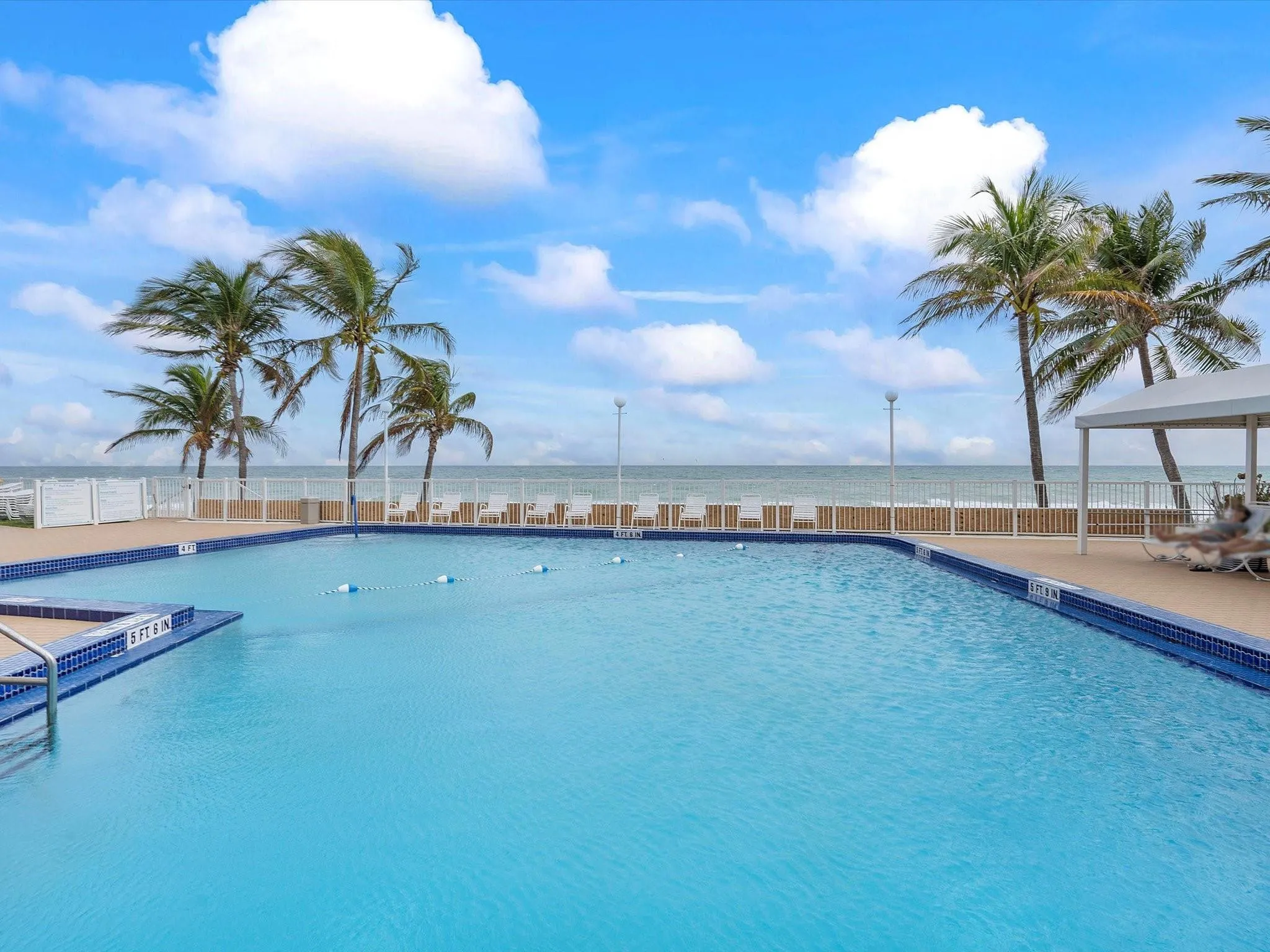 Pool on Ocean