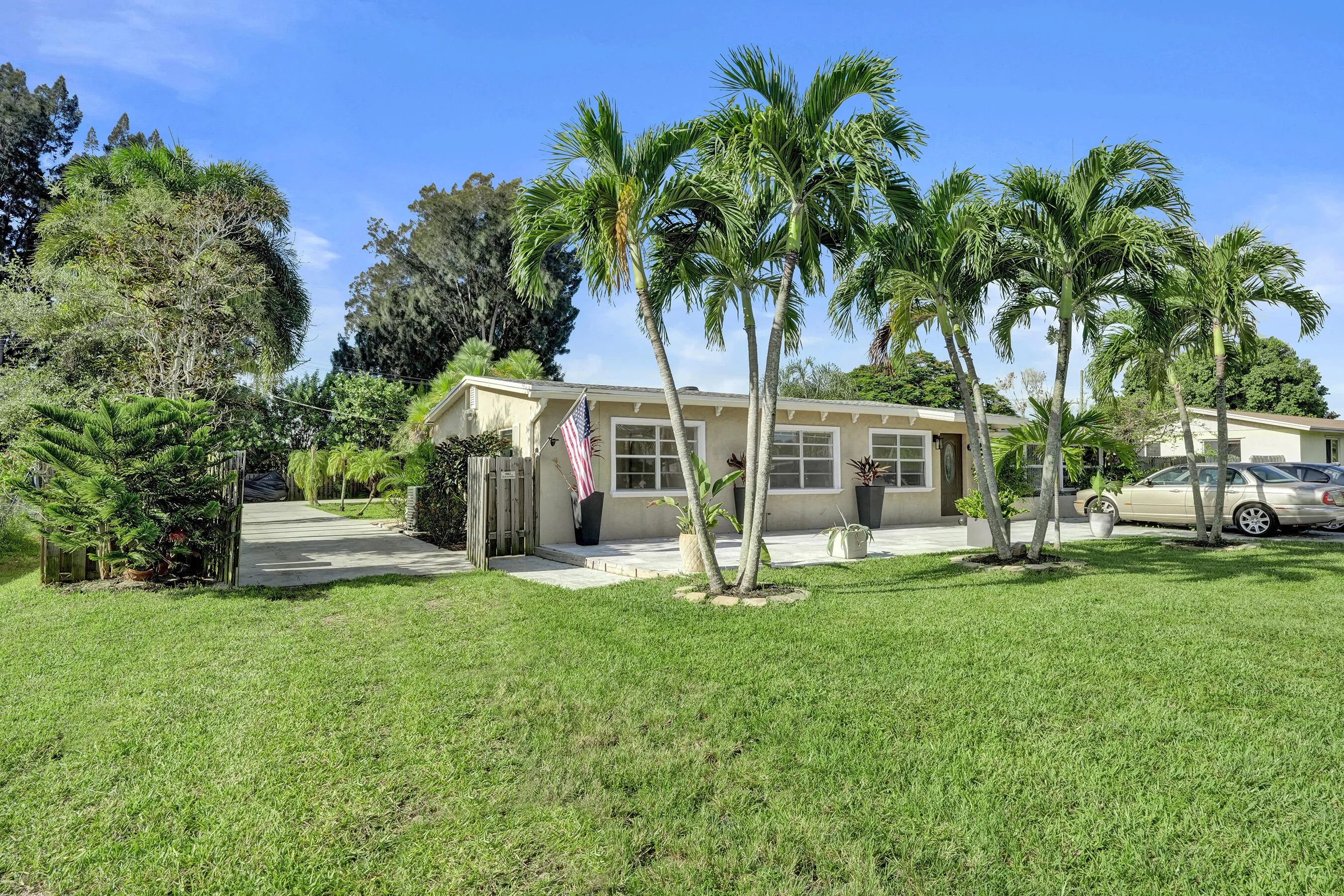 front yard