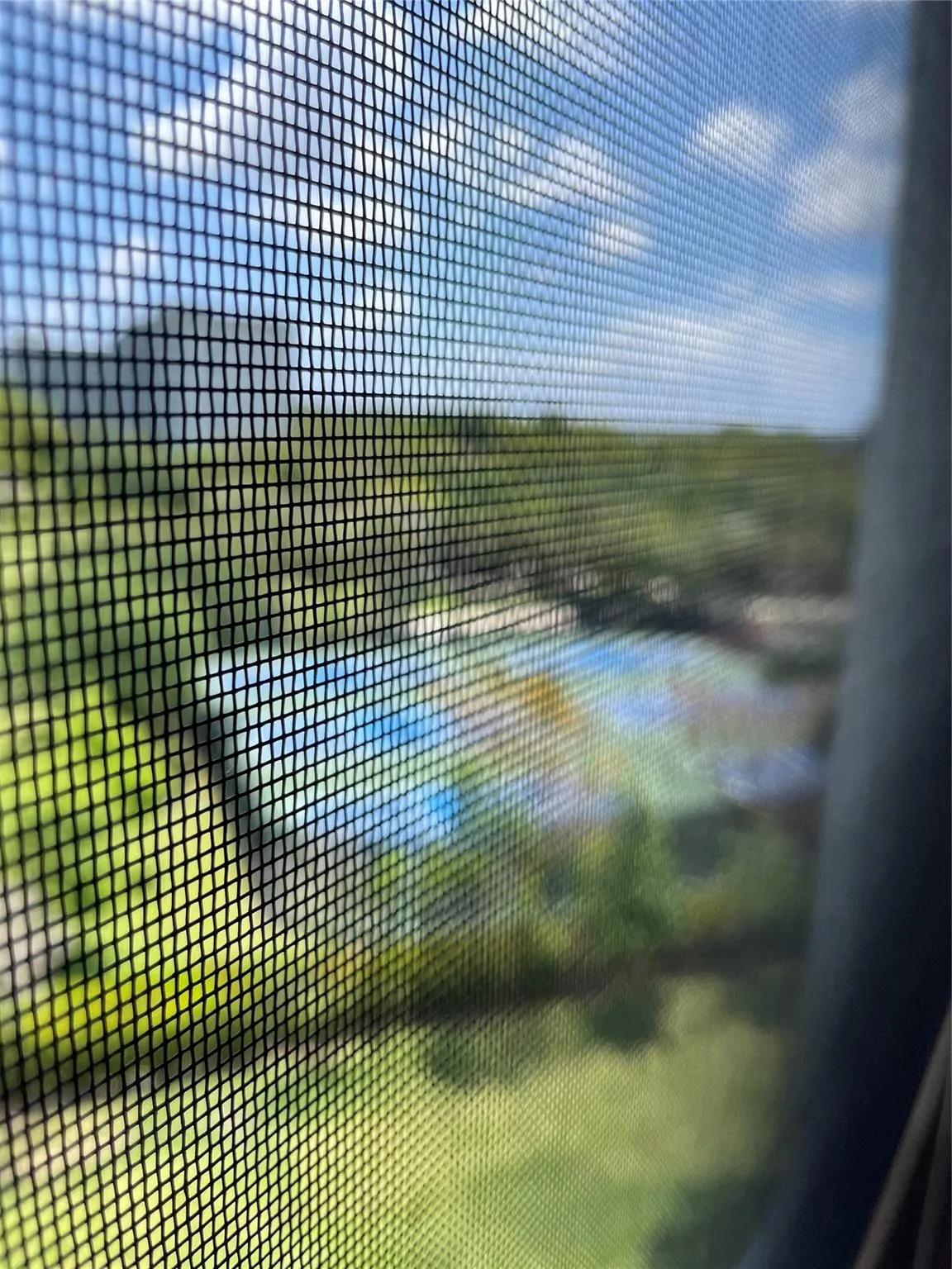 Pick a ball view from master bed and balcony