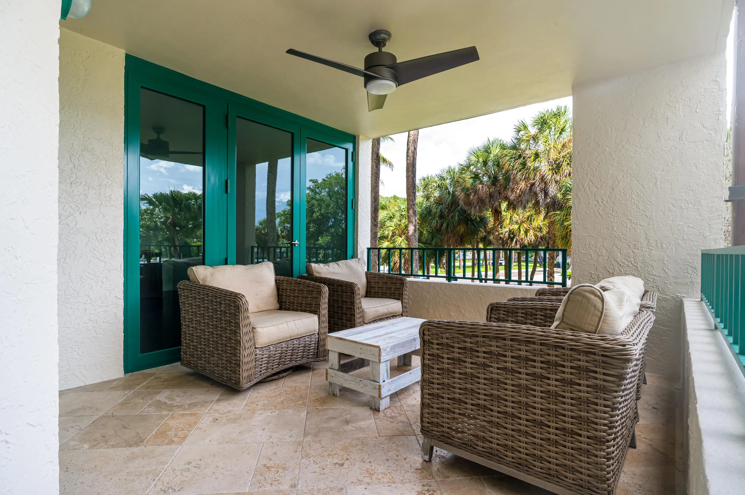 Section of Outdoor Patio