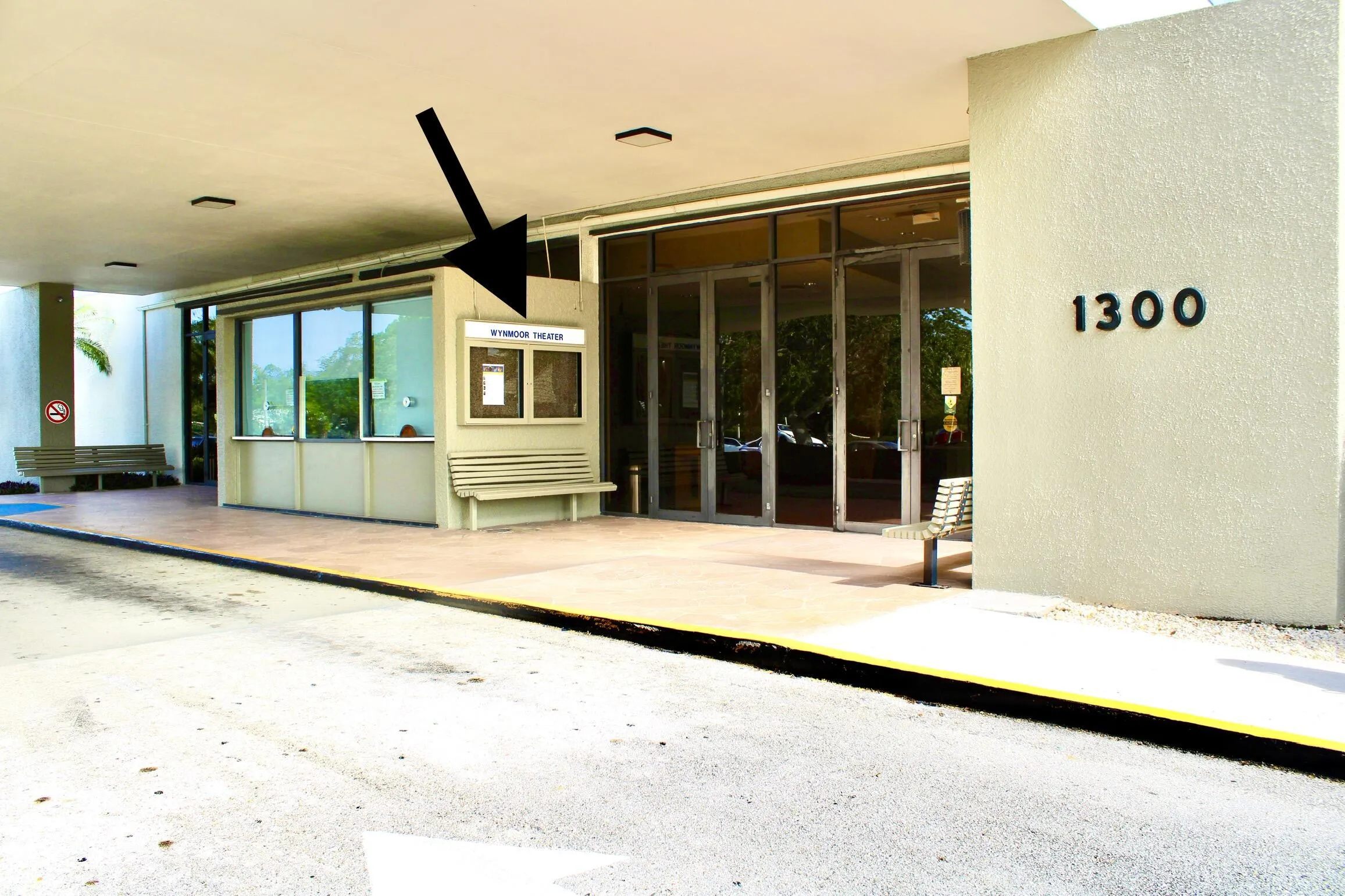77 WYNMOOR THEATER ENTRANCE DOORS AT MAI