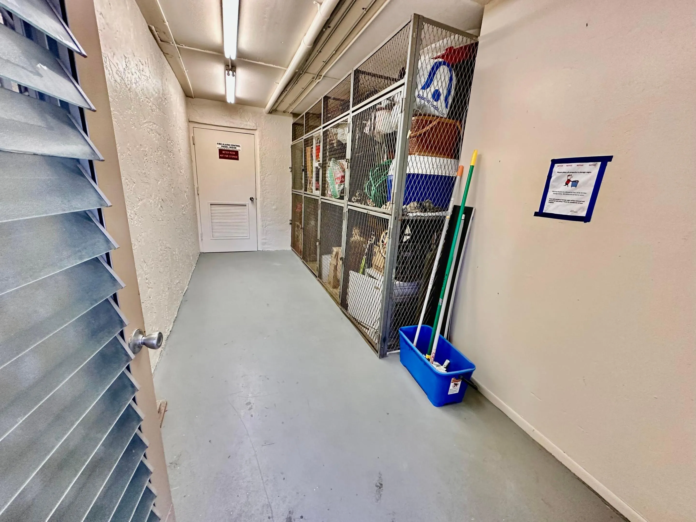 OUTSIDE STORAGE ROOM