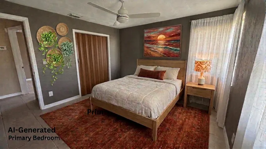 AI Generated Primary Bedroom