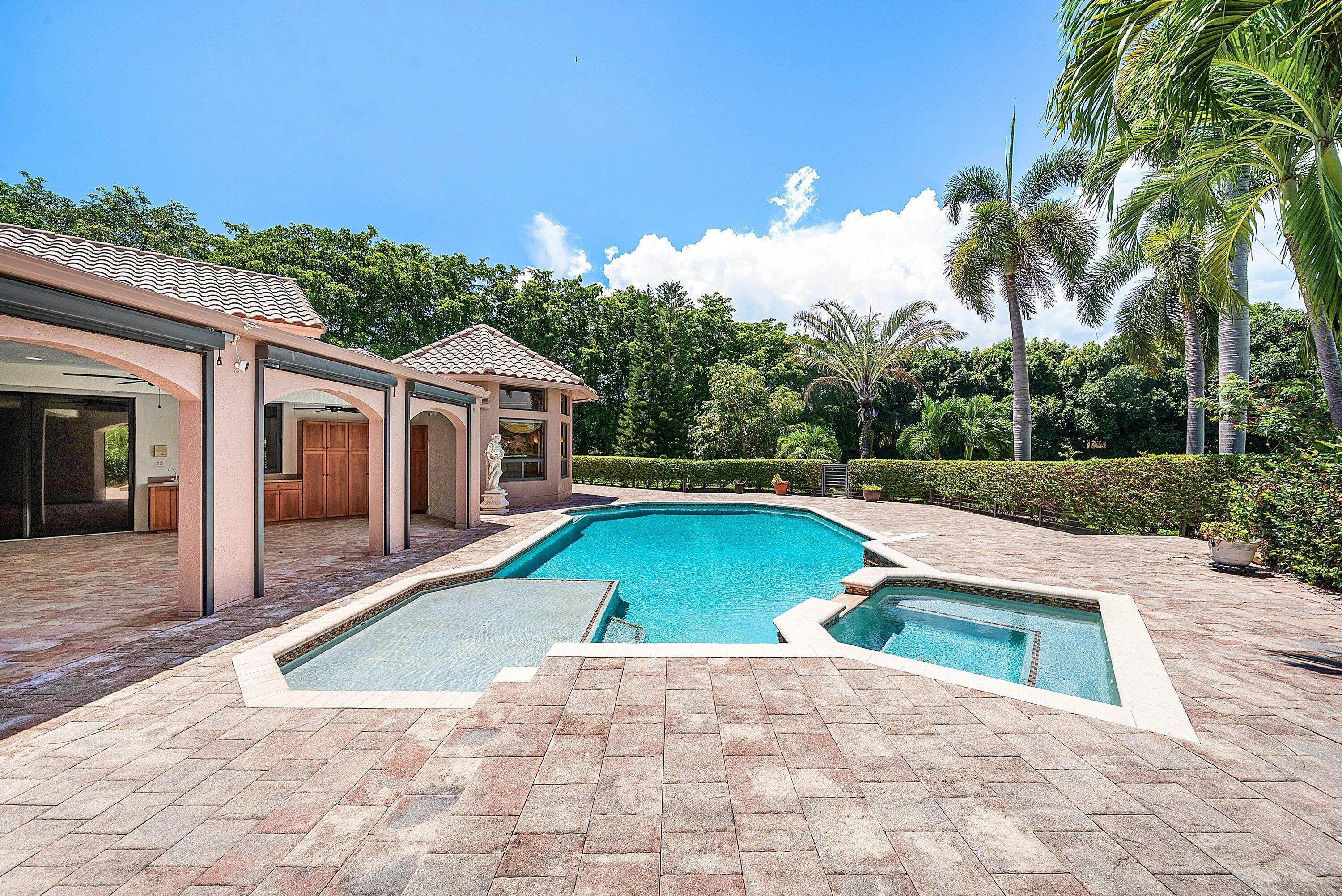Pool and spa