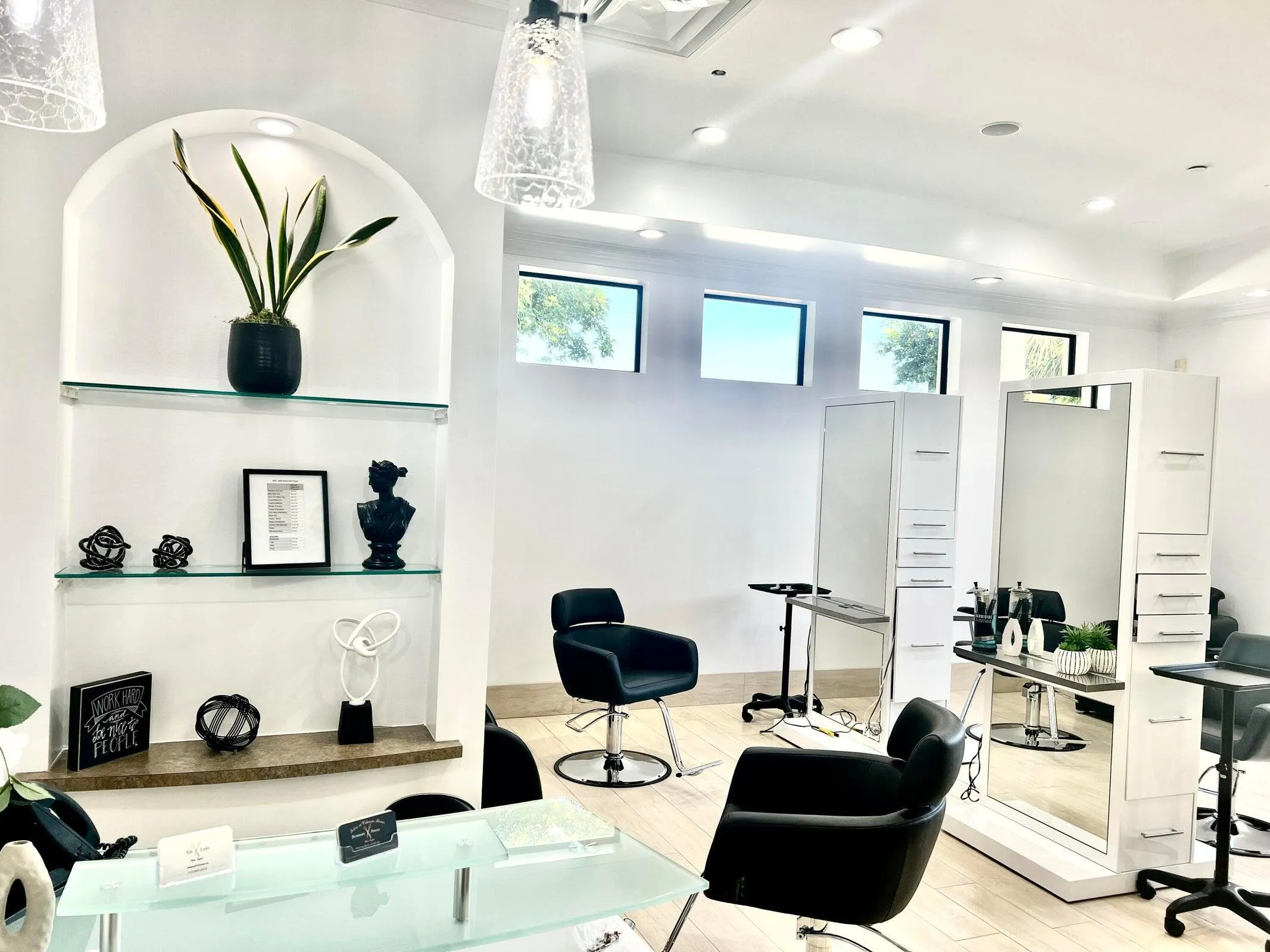 color, cut , blow dry, mani, pedi