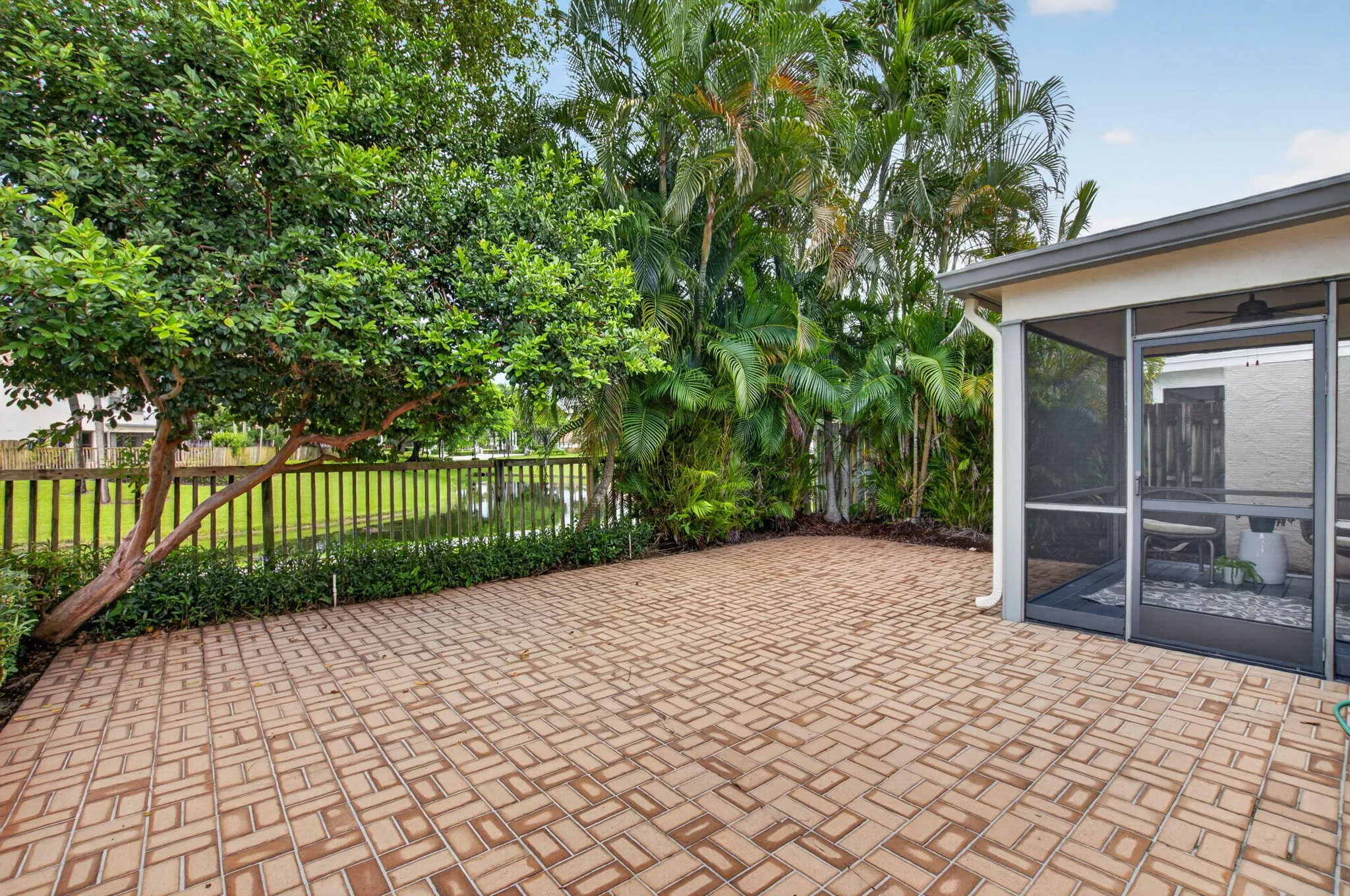 SPACIOUS PATIO WITH LAKE VIEWS